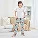 IHCVHQX Pajamas Pants Red Panda Cute Elastic Waist PJ Bottoms Comfy Lounge Long Pants S