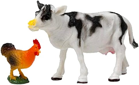 Peterkin 9152 12 Piece Farm Animal Set, Multi-Colour