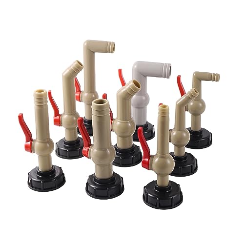 Adaptateur IBC pour réparer une valve cassée et stopper les fuites de cuve