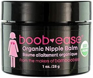 Bamboobies Nipple Cream, Lanolin-Free Organic Nursing Balm, 1 oz