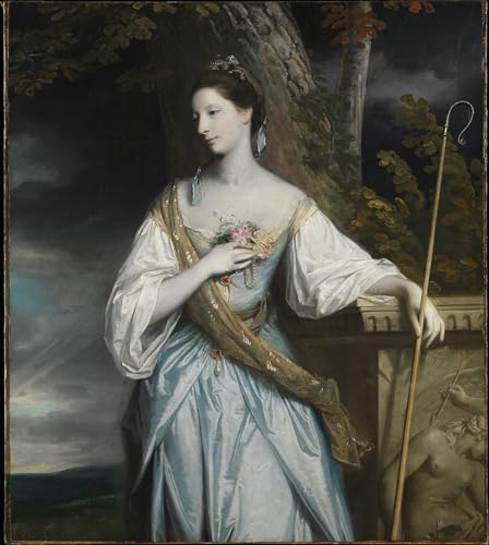 Lienzo de Joshua Reynolds 60x90cm para solucionar paredes vacias con decoracion artistica clasica