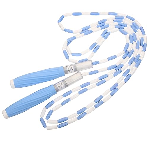 BESPORTBLE Outdoor Beaded Jump Rope for Boy Girl Adjustable Ergonomic - Handle Fitness Exercise for Fun Activities and School Use