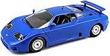 Zufällige Farbe Bburago Maisto Frankreich 22025 Bugatti EB 110 – Maßstab 1/24 – zufällige Farbauswahl