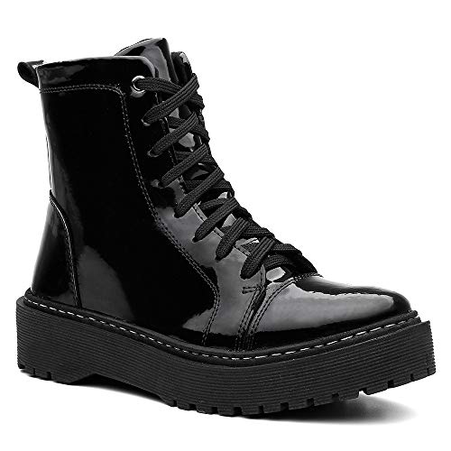 Bota Coturno Feminina Tratorada Vittal Tendência Blogueiras (37)