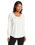 Dockers Women's Long-Sleeve Pullover Pintuck Blouse