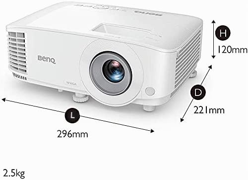 BenQ Projecteur Professionnel WXGA (MW560) - DLP - Haute luminosité de 4 000 lumens - Rapport de Contraste élevé de 20 000:1 - Double HDMI, VGA - Correction Automatique du trapèze - Configuration