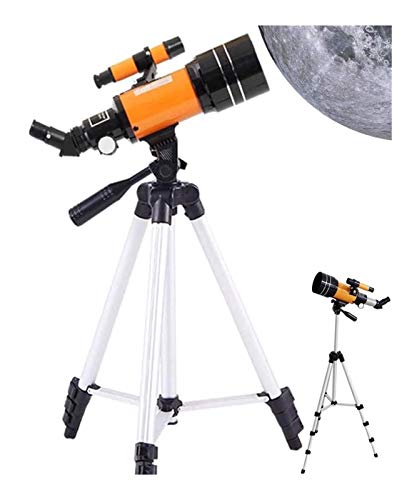 Telescopio Refractor Portátil para Adultos y Principiantes 70 mm miniatura 1