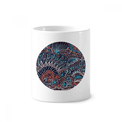 Mug poisson en céramique blanche idée cadeau originale 350ml brosse à dents