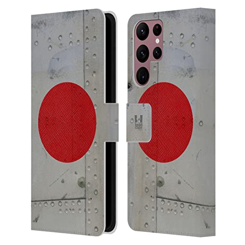 Étui portefeuille Samsung S22 Ultra 5G cuir style japonais pour le quotidien urbain
