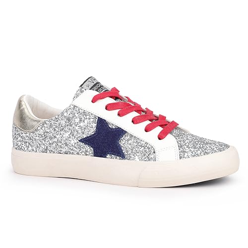 Image of VINTAGE HAVANA Grande Women's Fashion Sneakers | Star Tennis Shoes Womens | Low Top Slip On | Walking Comfortable Casual