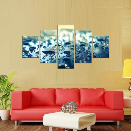 Tableau Abstrait Moderne pour Rénover l'Ambiance de Votre Pièce Sans Peinture