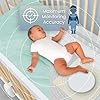 Babysense True Sleep HD Video Baby Monitor with Camera and Audio & Baby Sleep Breathing Movement Monitor, No WiFi, Non Wearable, Non Contact Monitor with 2 Under-Mattress Sensors, Full Crib Coverage