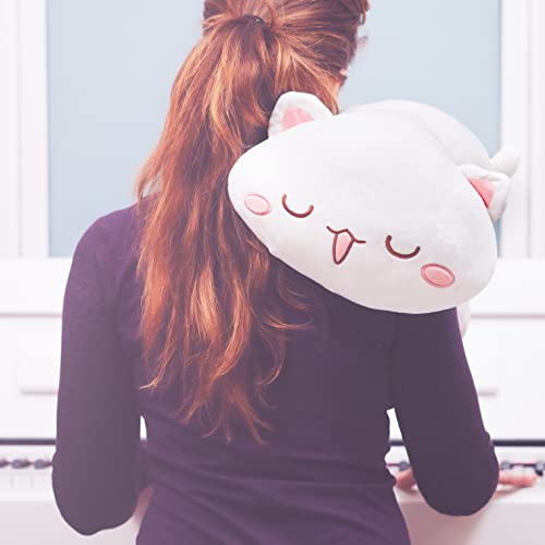 Snuggillows Weighted Stuffed Animals - 5Lb Weighted Stuffed Cat Plush, 20" - Cute Big Stuffed Animals #TOP3