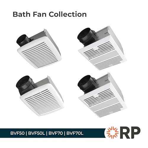 RP Lighting + Fans BVF50L Emerson Bath Exhaust Fan, White by RP Lighting - Used condition - Image 7