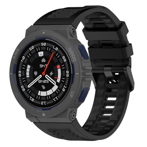 [Comtax] oh Amazfit Active EdgeiA2212j Ή VRoh y_EϖՁEϋvz X|[coh voh Amazfit Active Edge Ή ubN (ubN)