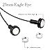 YINTATECH 23mm Red Eagle Eye LED Bulb, High Power 9W 12V Lights DRL Car Motorcycle DIY Lighting Kit Universal Use for Bumper Fog Tail Backup Light,10-Pack