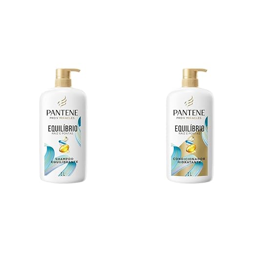 Kit Pantene PRO-V Miracles Shampoo Equilíbrio 1L+Pantene PRO-V Miracles Condicionador Equilíbrio 1L
