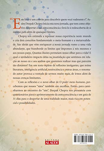 O Poder Meta-humano: Como Desenvolver Suas Habilidades, Transcender a Realidade e ir Além dos Limite