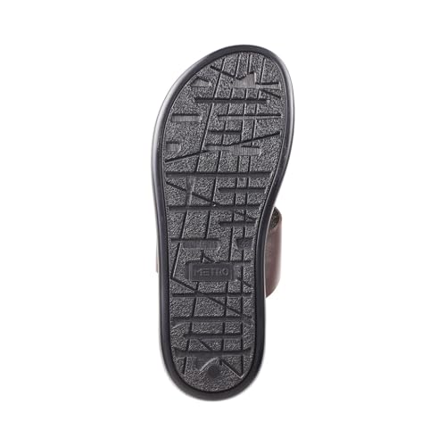 Image of Metro Men's Faux Leather Stylish Casual Sandals