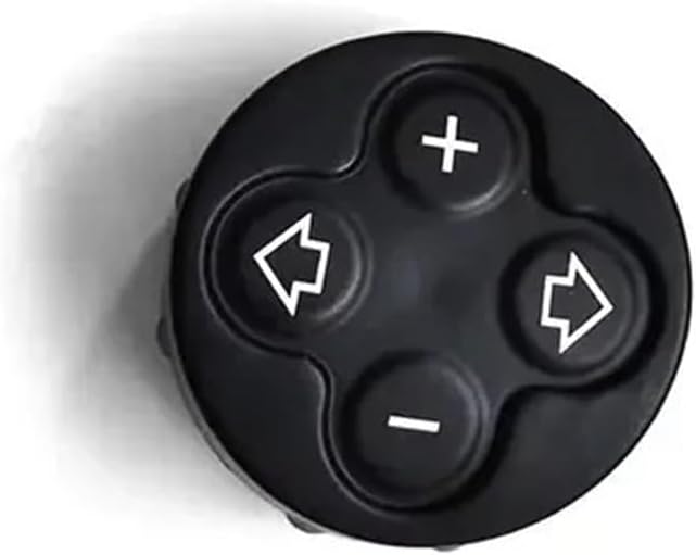 Car Multifunction/Volume Button Cover Cruise Control Switch Trim Compatible R55 R56 R57 R58 R59 R60 R61(Color:3 pieces BEF)