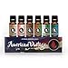 American Vintage - Gift Set of 6 Premium Fragrance Oils - Sandalwood Vanilla, Frankincense & Rain, Cardamom Cedar Blossom, Aspen Grass, Warm Rustic Woods, Barbershop 1920 - Eternal Essence Oils