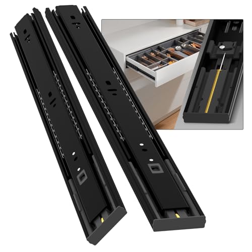5 Pair Soft Close Drawer Slides 14 Inch