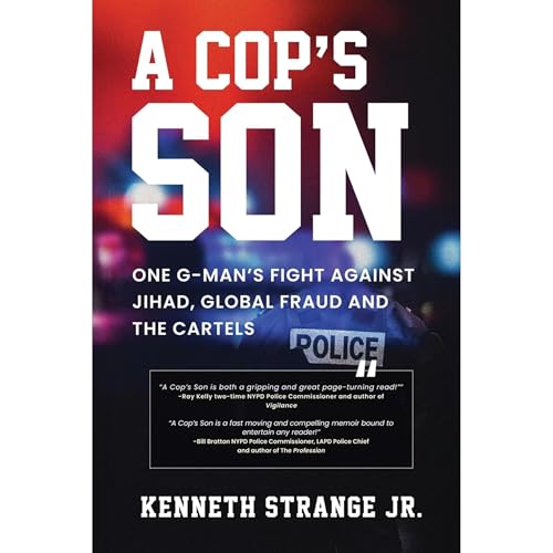 A Cop&rsquo;s Son Audiolibro Por Kenneth Strange Jr. arte de portada