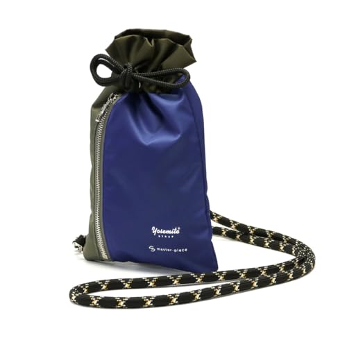 [マスターピース] YOSEMITE STRAP モバイルストラップ 巾着ポーチ 12431-ys2 BLUE