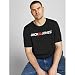 Jack & Jones Jjecorp Logo tee SS Crew Neck Noos Camiseta, Negro...