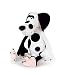 Produktbild SIGIKID 39180 Dotty Dot Beasts Town Kinder und Erwachsene Kuscheltier empfohlen ab 2 Jahren weiß/schwarz
