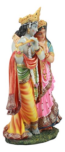 Estatua Radha y Krishna de 8 pulgadas Ebros Gift miniatura 5