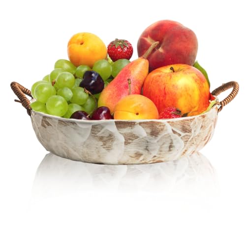 takor Ceramic Pedestal Fruit Bowl