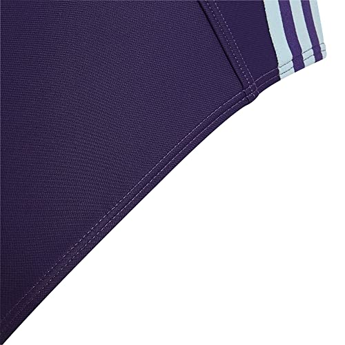 Foto von adidas Mädchen Fit Suit 3S Y Schwimm-Slips, Purpur/Azugoz, 10 Jahre