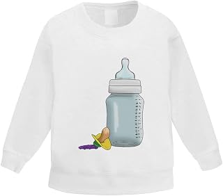 Azeeda 'Baby Bottle & Dummy' Kid's Sweatshirt/Jumper (3-4 Years) (KW00094483)