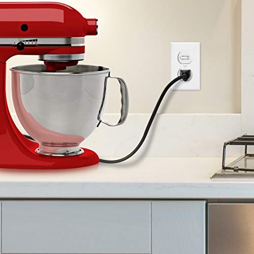 Enerlites Combination Single Pole Toggle Switch 15A/120Vac And Tamper-Resistant Receptacle 15A/125Vac, Residential Grade, Ul Listed, 62150-Tr-W, White, 1 Pack #TOP3