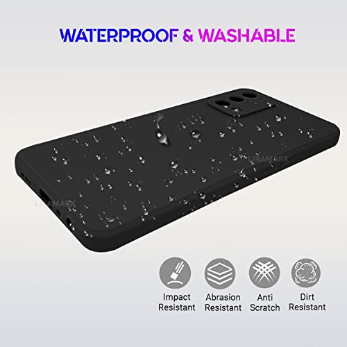 LIRAMARK Silicone Case for Oppo A74 4G, F19, F19s Silicone Black - Image 7