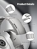 LULULOOK Titanium Strap for Apple Watch Ultra 3/Ultra 2/Ultra 49mm 46mm 45mm 44mm 42mm, Replacement Grade 2 Bands Titanium with DLC Scratch Resistant for iWatch Series 11 10 9 8 7 SE 6 5 4 3 2 1 - Image 4
