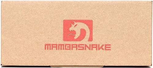 MAMBASNAKE Przechylany Stojak na Klawiaturę, Ergonomiczny Uchwyt na Klawiaturę Komputerową do 60% 85% Mini Klawiatury, Podświetlana 366 RGB LED Półka na Klawiaturę z Akrylu do Gier i Pisania