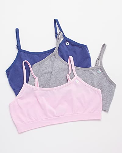 Limited Too Girls Training Bra - 6 Pack Sports Bra with Adjustable Straps (7-16)3