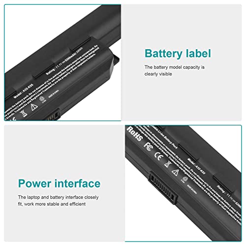 Fancy Buying A32-K55 Laptop Battery For Asus A33-K55 A41-K55 A45 A55 A75 F45 F55 F75 K45 K55 K75 R400 R403 R500 R503 R700 R704 U57 X45 #TOP3
