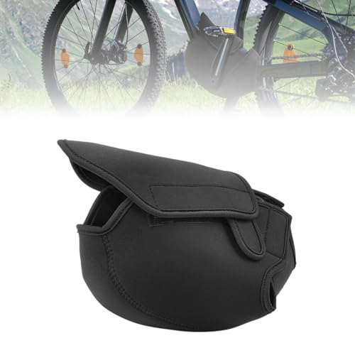 MaciRept Neoprene Universell E-Bike Motor Schutzhülle Wasserdicht Abdeckung E-bike Transportschutz Set Für Mittelmotoren Wasserdicht, Spritzwassergeschützt und Schmutzabweisend