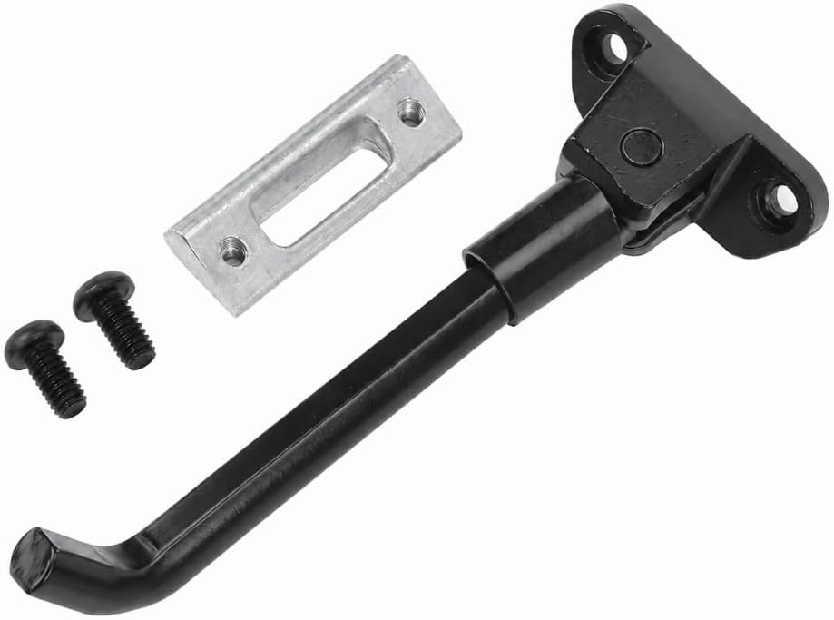 18.5cm Extended Aluminum Alloy Scooter Kickstand - Detachable Parking Stand for G30 Upgraded Front Rear Suspension & Large Size Tires