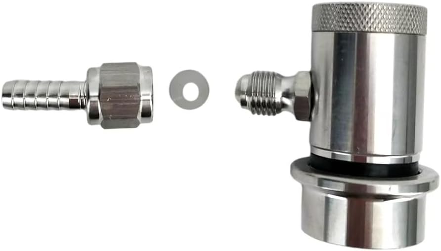 Ball Lock, Machined Stainless Ball Lock Disconnect - MFL Threaded (Black/Gery/Liquid/Gas) 1PC(Liquid MFL Thread)