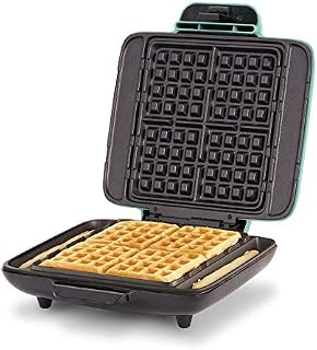 Dash DNMWM400AQ Waffle Maker Machine Chaffles, Paninis, Hash browns, or any Breakfast, Lunch
