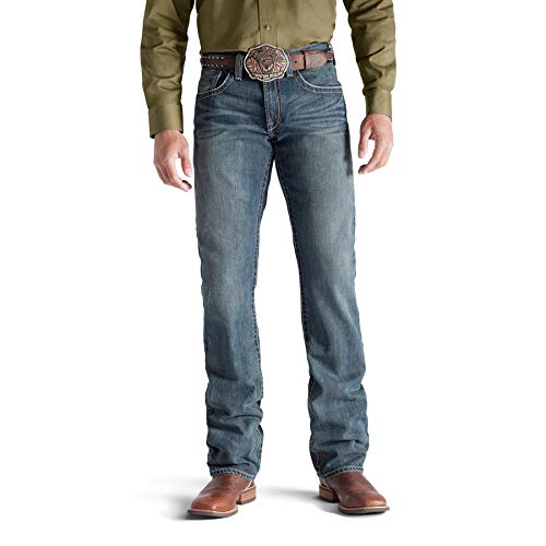 Image of Ariat Men's M5 Straight Stretch Remming Stackable Straight Leg Jean
