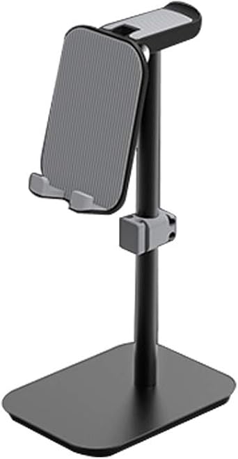 Headphone Stand Phone Holder Black | Aluminum Alloy Holder