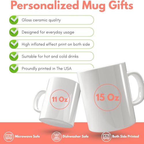 Taza personalizada Wrappiness para hijo, regalo del padre miniatura 4