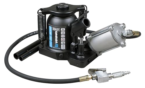 Image of Sealey 20 Tonne Bottle Jack Manual/Air Hydraulic - AM20SLE