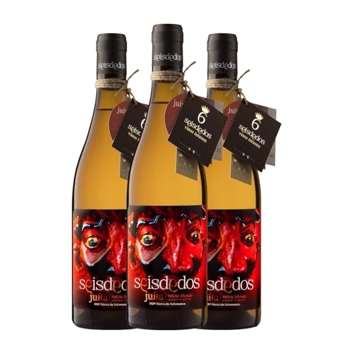 Seisdedos Juita Rufete Blanco: Vino de Calidad Sierra de Salamanca – Caja de 3 Botellas 75 cl Seisdedos Juita Rufete Blanco: Vino de Calidad Sierra de Salamanca – Caja de 3 Botellas 75 cl