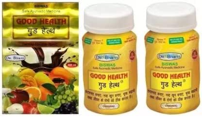 Dr. Biswas Good health ayurvedic medicine (50 Capsule + 50 Capsule + 500ml Tonic) (Pack of 3)